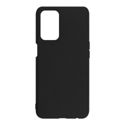 Capa de Silicone para Oppo A16 Preto Capa de Silicone para Oppo A16 Preto